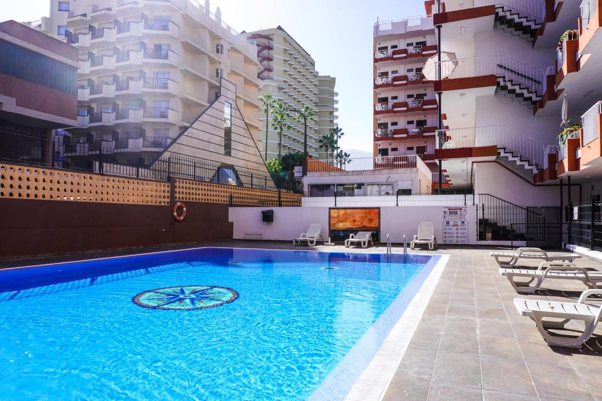 Modern Studio Close To The Beach With Pool Puerto de la Cruz Kültér fotó